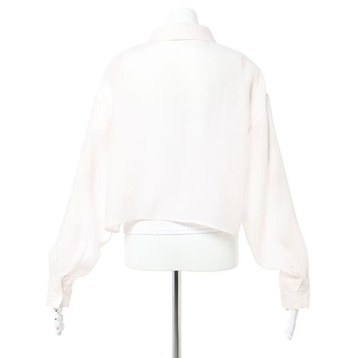 前リボンシアーショートシャツ | INGNI  | 詳細画像20 