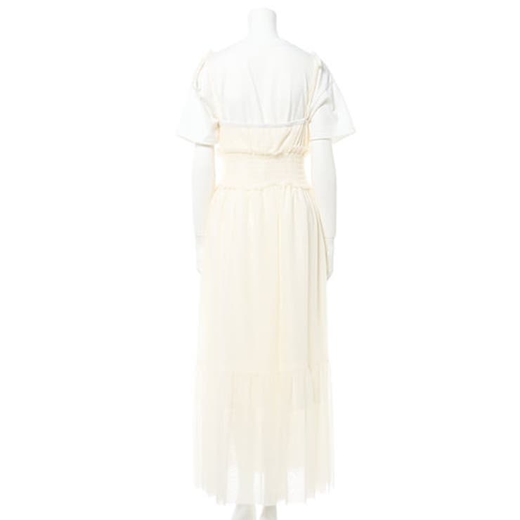 チュールカシュリボンキャミワンピース スタッフプロデュース】チュールカシュリボンキャミワンピース | [公式