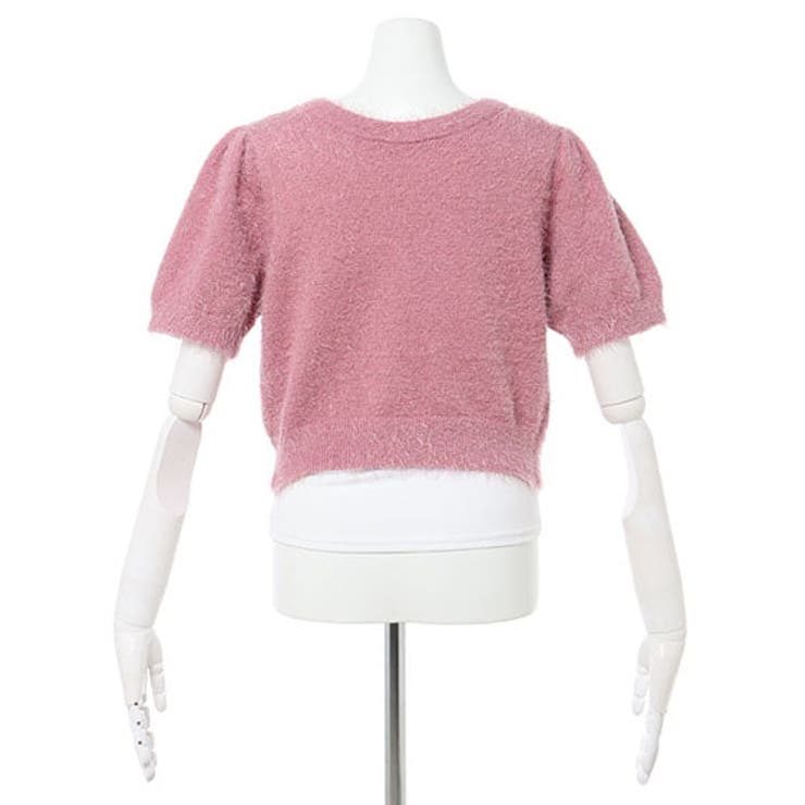 7Gフロントリボンフェザーニットカーディガン | INGNI  | 詳細画像4 