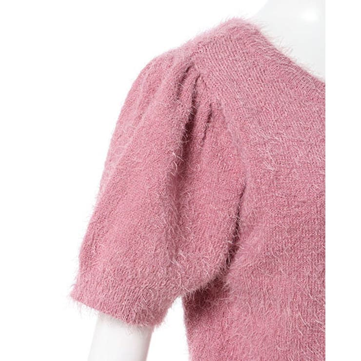 7Gフロントリボンフェザーニットカーディガン | INGNI  | 詳細画像7 