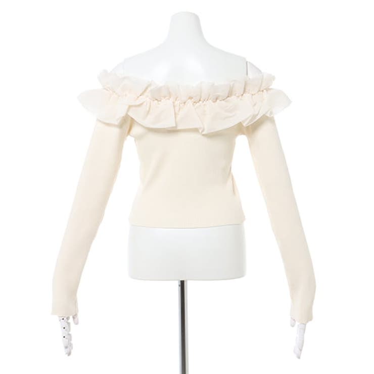 12Gオフショルフリルニット 春 SS[品番：INGW0009779]｜INGNI （イング