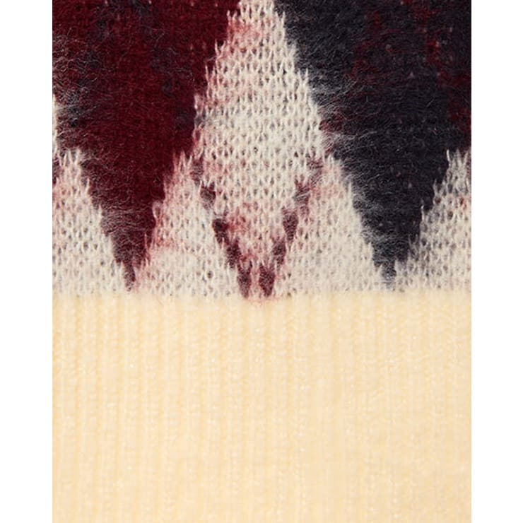 7Gアーガイル柄JQロングニットカーディガン | INGNI  | 詳細画像6 