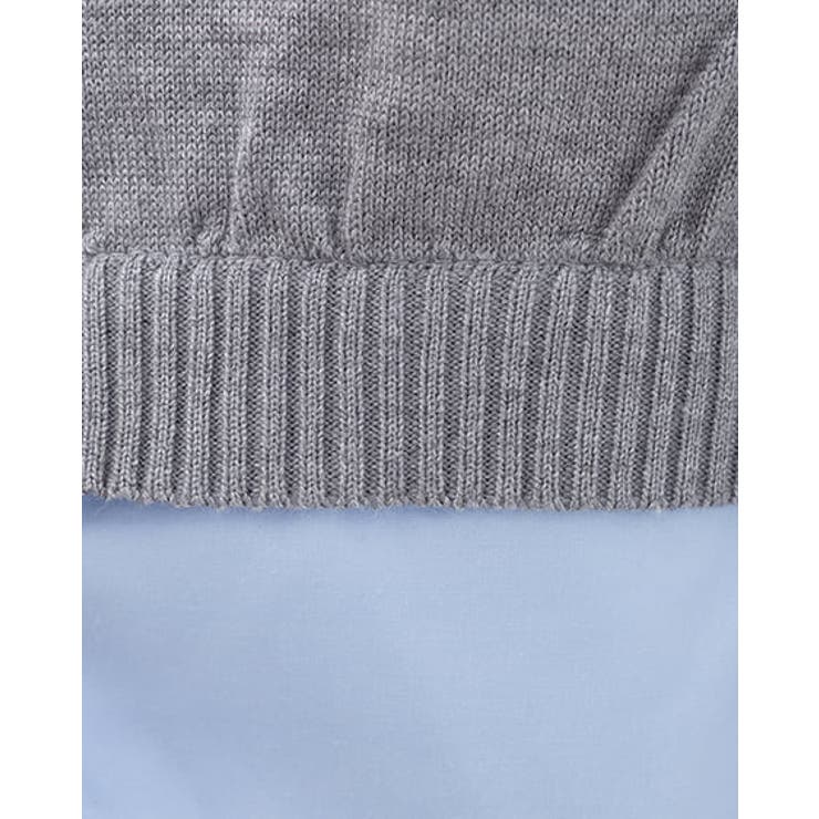 12G袖リボンシャツレイヤード風ニット | INGNI  | 詳細画像5 