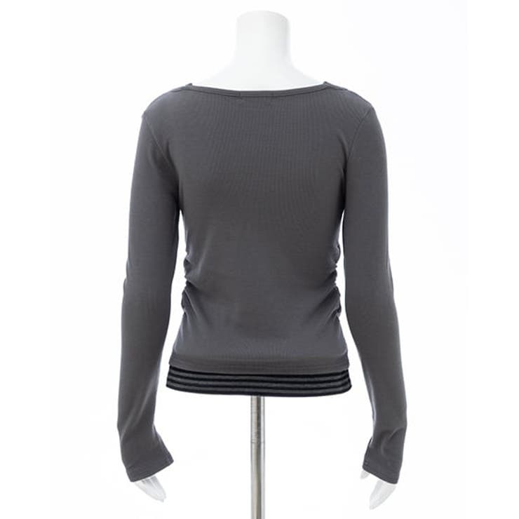 胸プレート付レイヤード風TOPs | INGNI  | 詳細画像4 