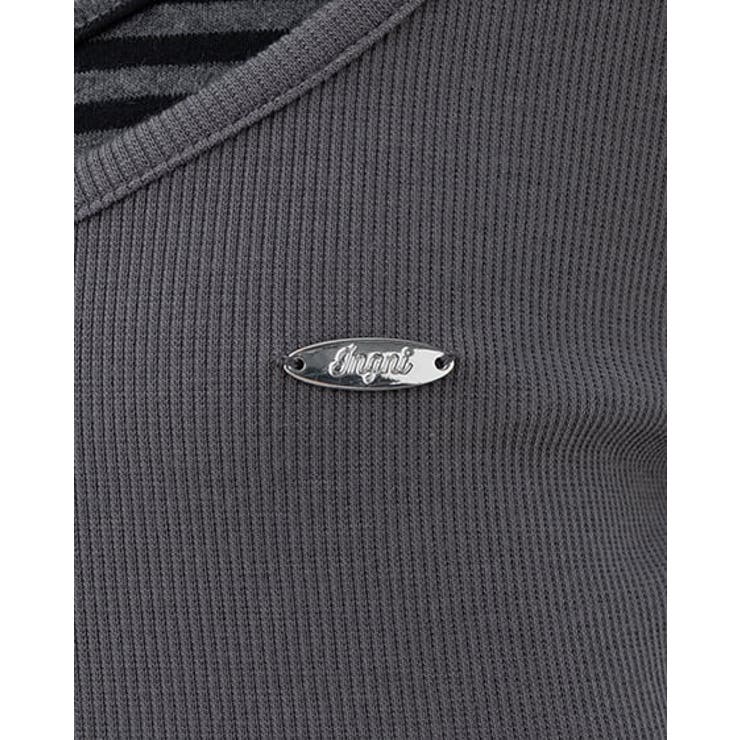 胸プレート付レイヤード風TOPs | INGNI  | 詳細画像6 