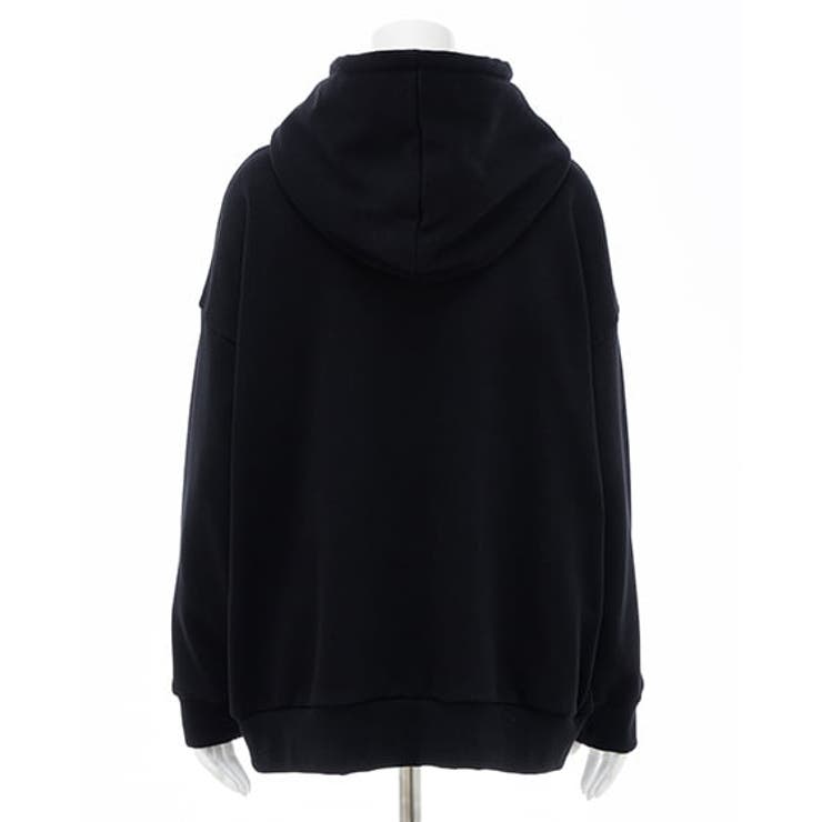 ナンバリング裏毛ダブルZIPパーカー | INGNI  | 詳細画像4 