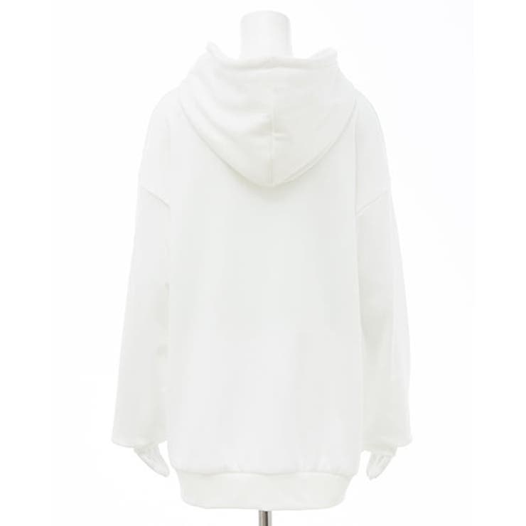 キルティングロゴ裏毛パーカー | INGNI  | 詳細画像4 