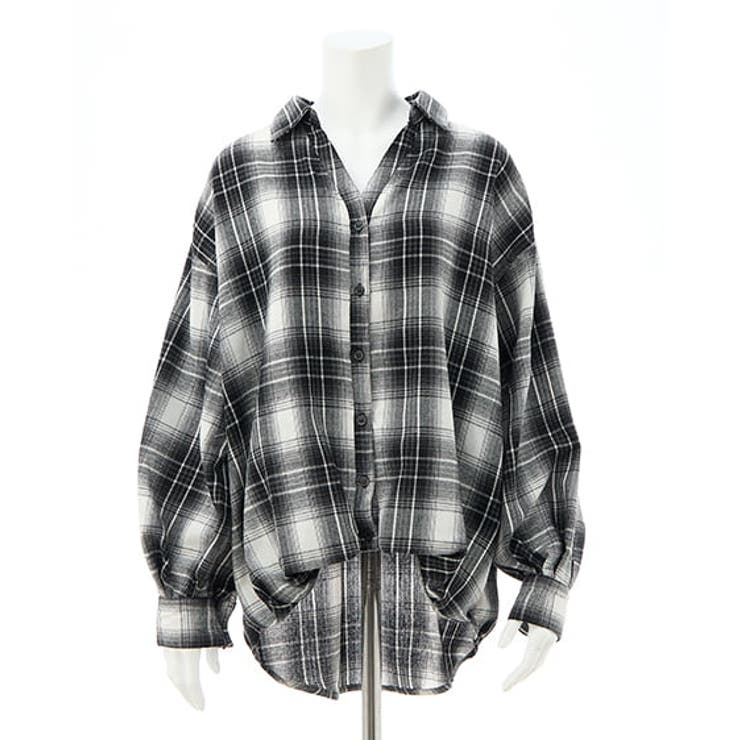 BackレースUPチェック柄裾タックSH | INGNI  | 詳細画像2 