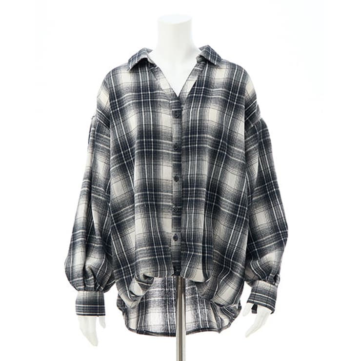 BackレースUPチェック柄裾タックSH | INGNI  | 詳細画像6 