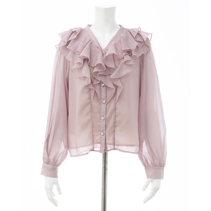 装飾釦ラメシアーフリルBL | INGNI  | 詳細画像2 