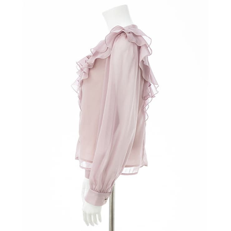 装飾釦ラメシアーフリルBL | INGNI  | 詳細画像3 