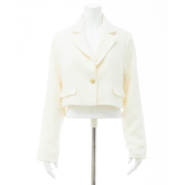 ツイードショートテーラードジャケット | INGNI  | 詳細画像10 