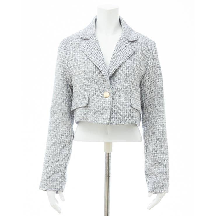 ツイードショートテーラードジャケット | INGNI  | 詳細画像2 