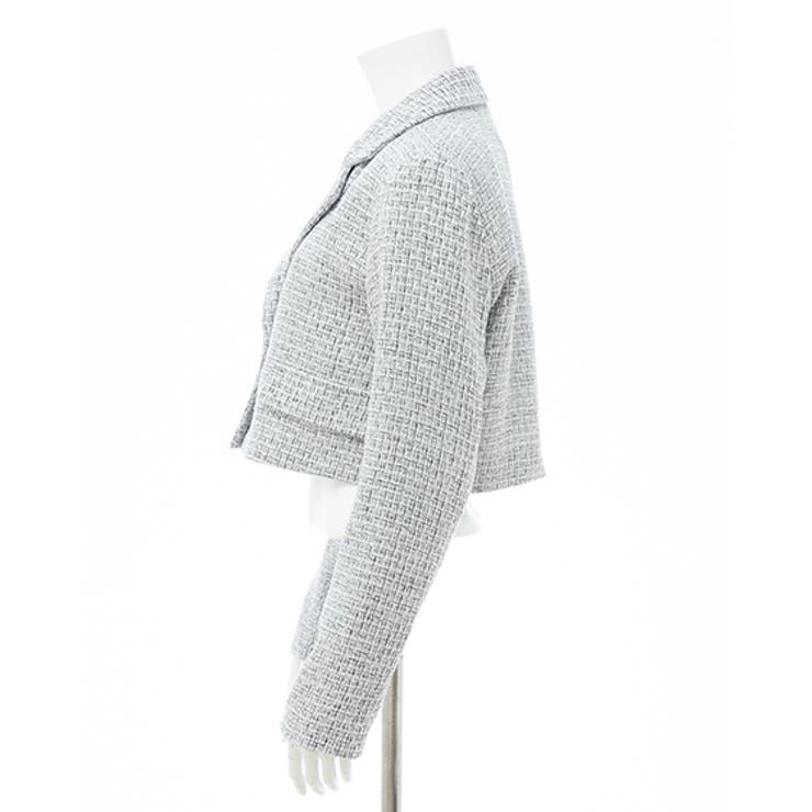 ツイードショートテーラードジャケット | INGNI  | 詳細画像3 