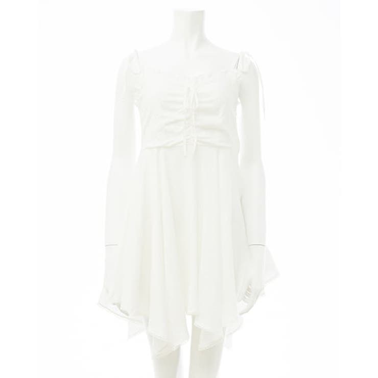 コットンレースイレヘムミニキャミワンピ | INGNI  | 詳細画像7 