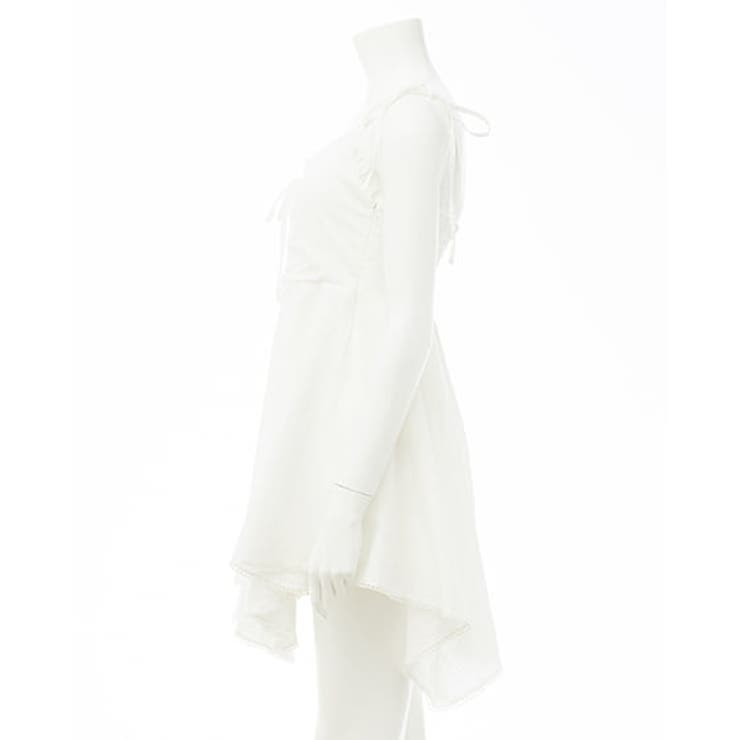 コットンレースイレヘムミニキャミワンピ | INGNI  | 詳細画像8 