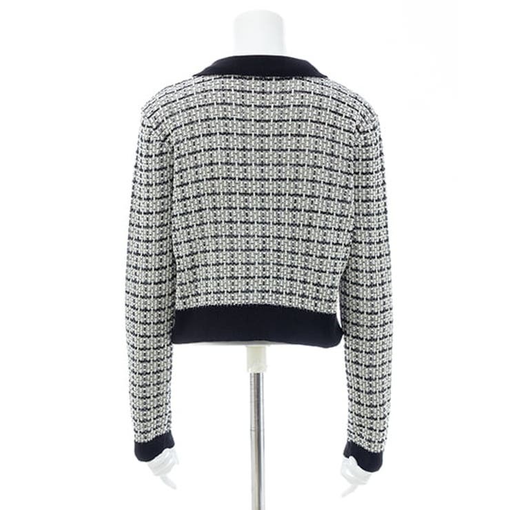 7G衿付ツイードバイカラーニットCD | INGNI  | 詳細画像4 