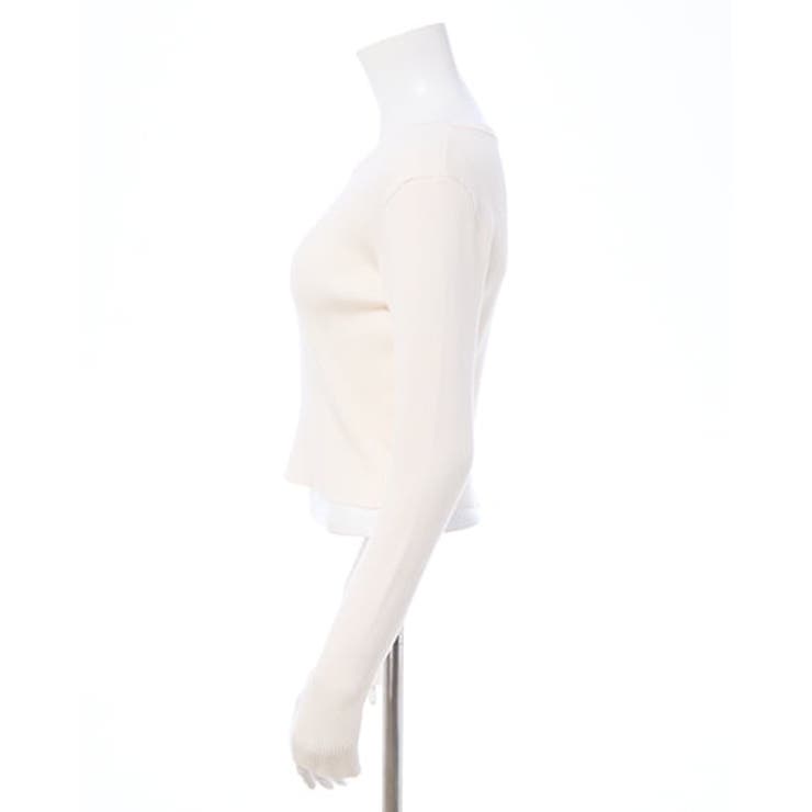 12Gメタルプリントリブニット | INGNI  | 詳細画像3 