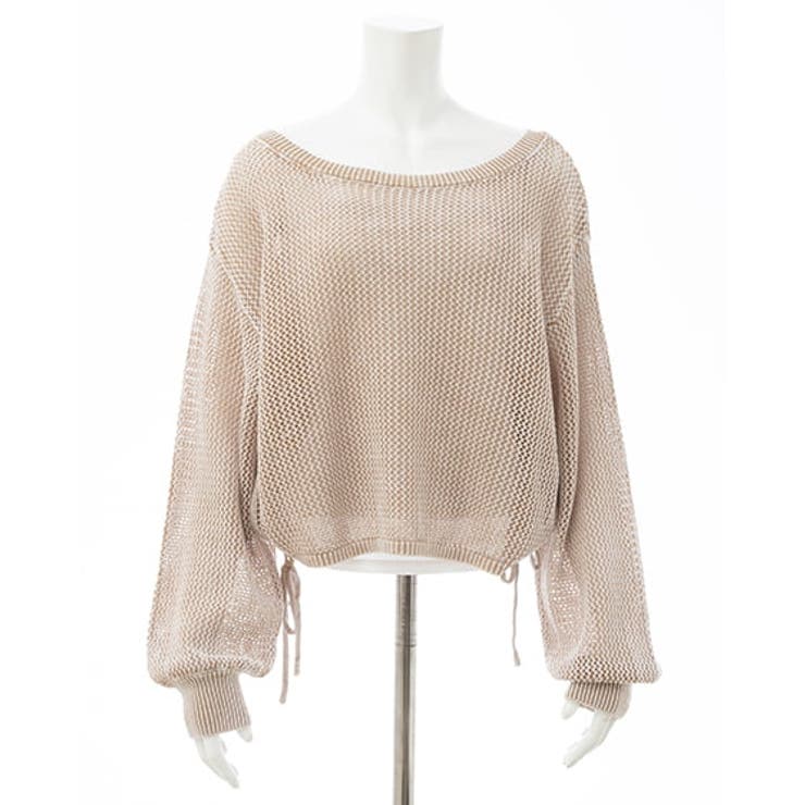 7Gウォッシュドロストメッシュニット | INGNI  | 詳細画像2 