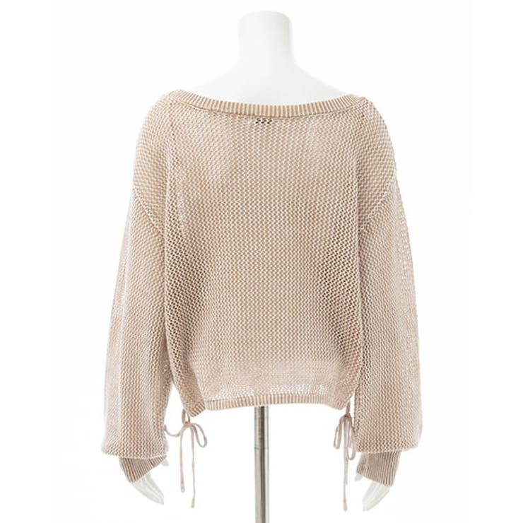 7Gウォッシュドロストメッシュニット | INGNI  | 詳細画像4 