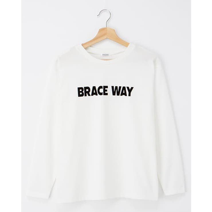 オフホワイト/クロ | アソートロゴロンT | INGNI 