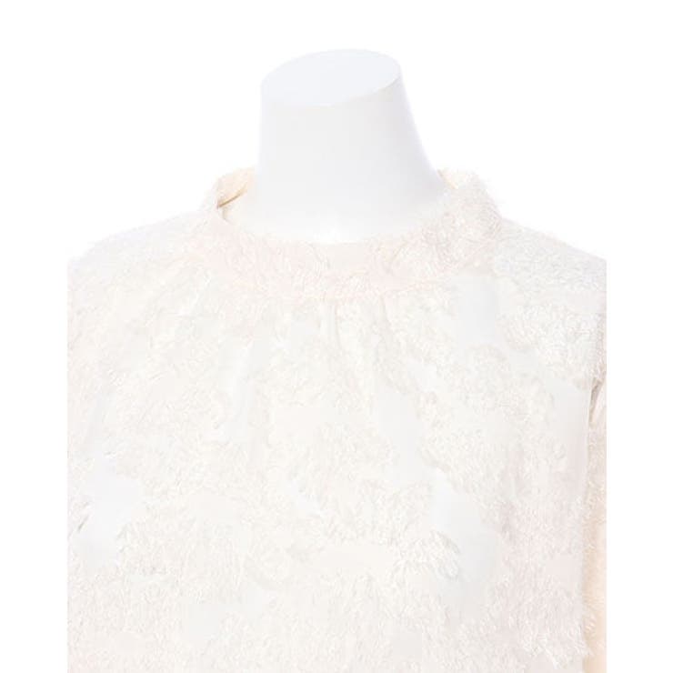 ジャガードキャンディースリーブブラウス | INGNI  | 詳細画像5 