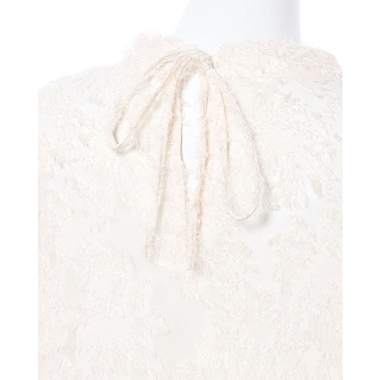 ジャガードキャンディースリーブブラウス | INGNI  | 詳細画像6 