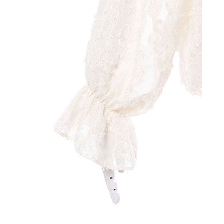 ジャガードキャンディースリーブブラウス | INGNI  | 詳細画像7 