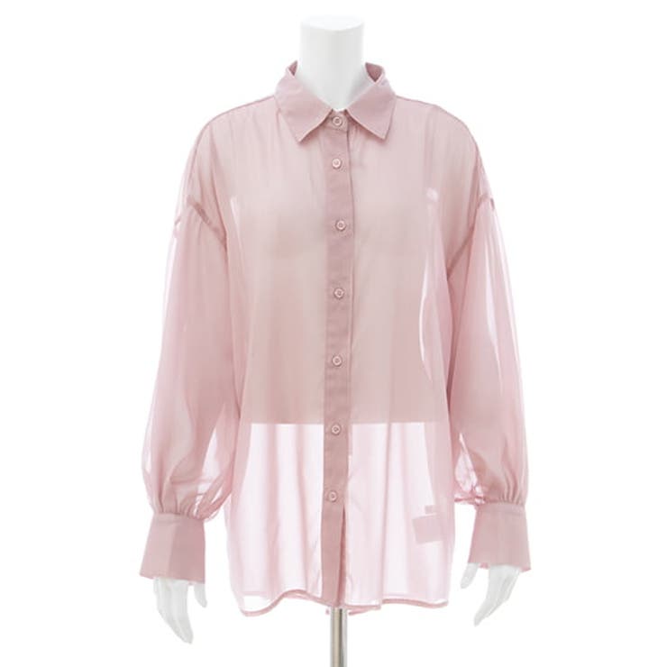 【WEB限定アイテム】シアービッグシャツ | INGNI  | 詳細画像7 