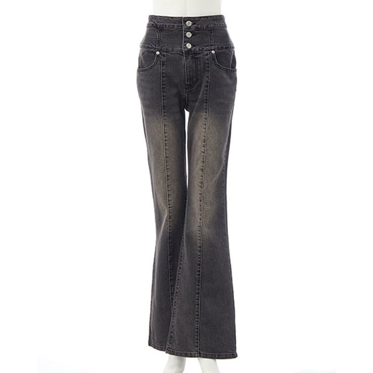 前釦フレアデニムパンツ | INGNI  | 詳細画像2 