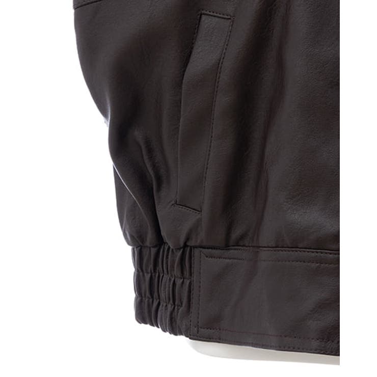 ファーティペット付フェイクレザーショートブルゾン | INGNI  | 詳細画像9 