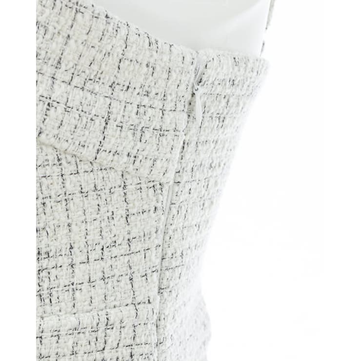 BackレースUPツイードミニキャミOP | INGNI  | 詳細画像7 