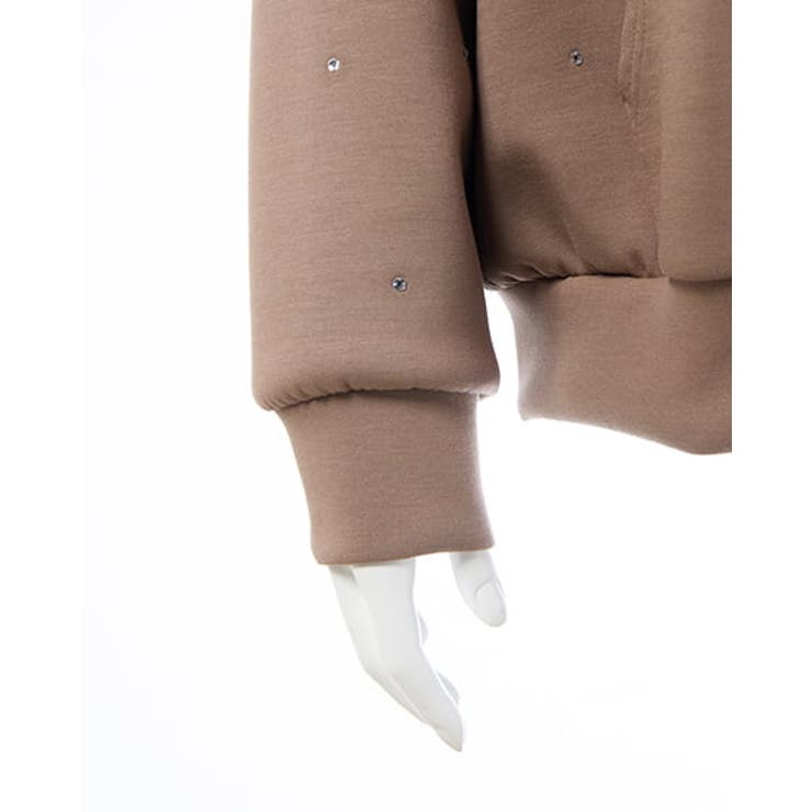 ビジュー付ダンボールZIPパーカー | INGNI  | 詳細画像6 