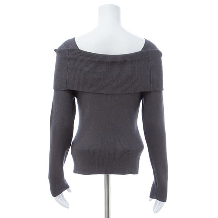 12Gブローチ付オフショルニット | INGNI  | 詳細画像4 