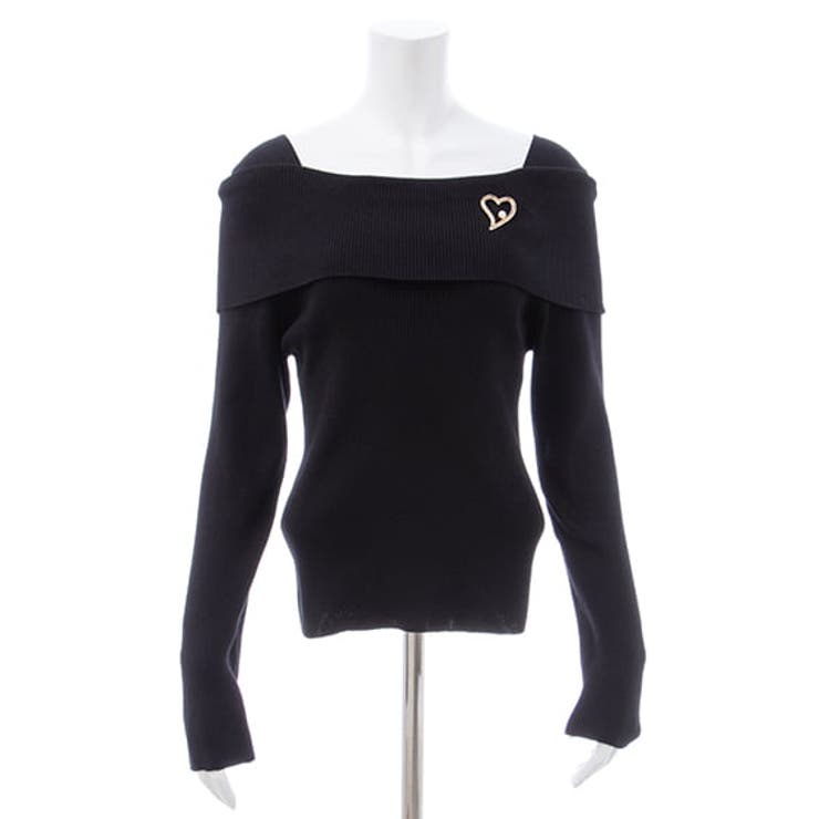 12Gブローチ付オフショルニット | INGNI  | 詳細画像9 