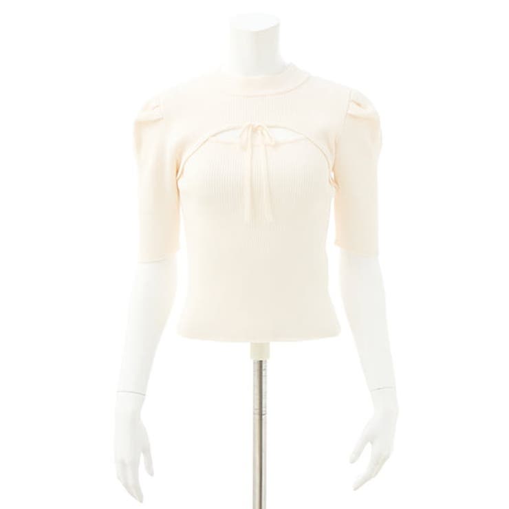 デコルテオープン5分袖ニット | INGNI  | 詳細画像10 