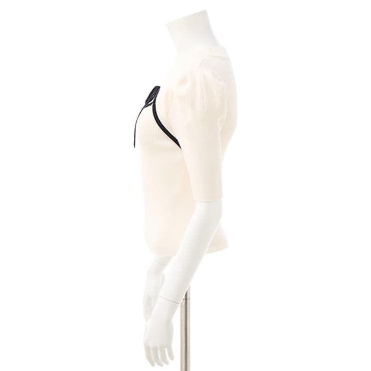 デコルテオープン5分袖ニット | INGNI  | 詳細画像3 