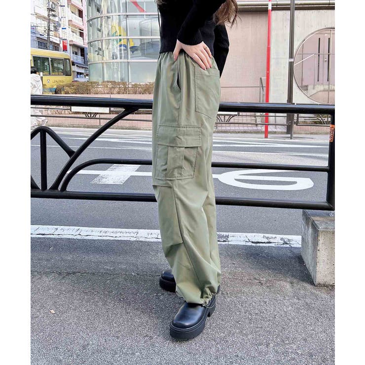FR2 ポリエステルイージーカーゴパンツ ポリエステルイージーカーゴパンツ[品番：INGW0010577]｜INGNI