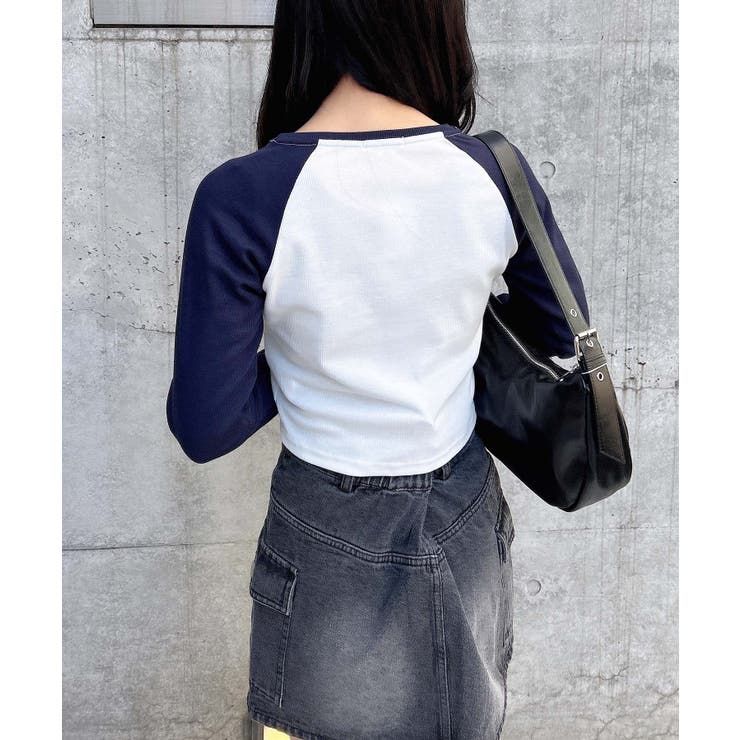 ガールプリントテレコラグランチビ長袖T | INGNI  | 詳細画像6 