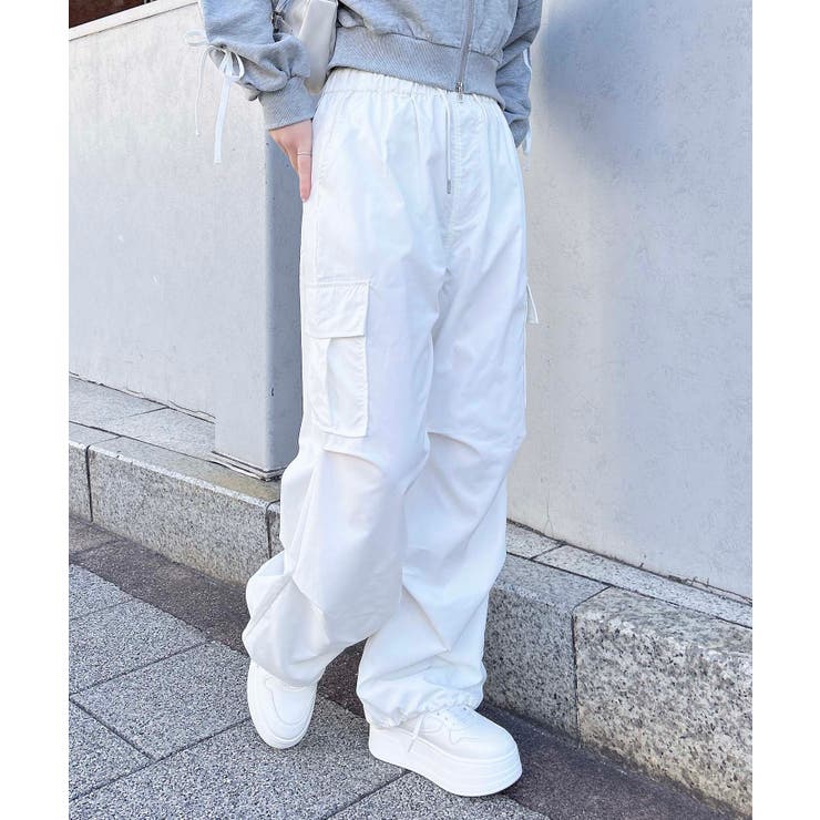 ポリエステルイージーカーゴパンツ[品番：INGW0010577]｜INGNI