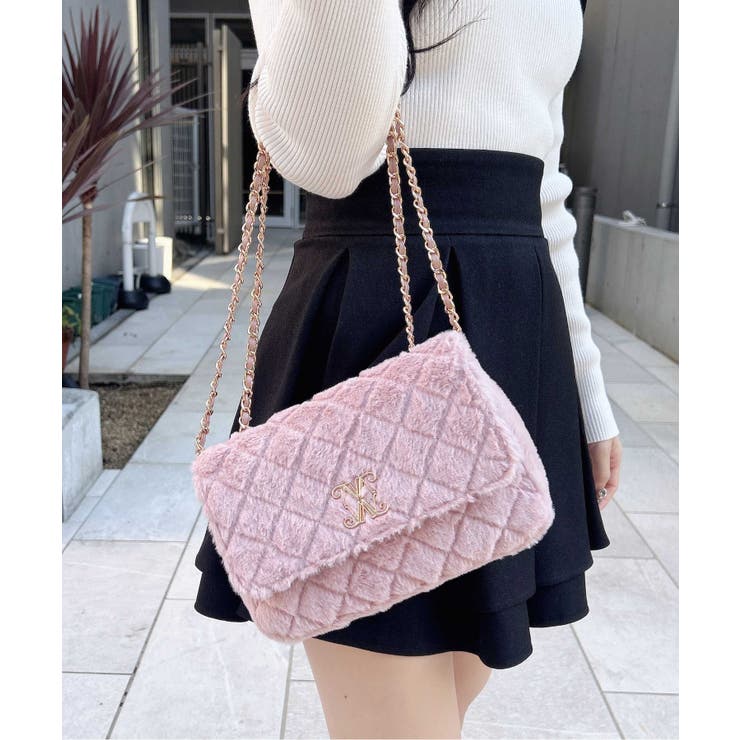 ファーキルティングショルダーバッグ | INGNI  | 詳細画像8 