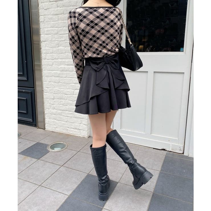 Backリボンフレアスカパン | INGNI  | 詳細画像6 