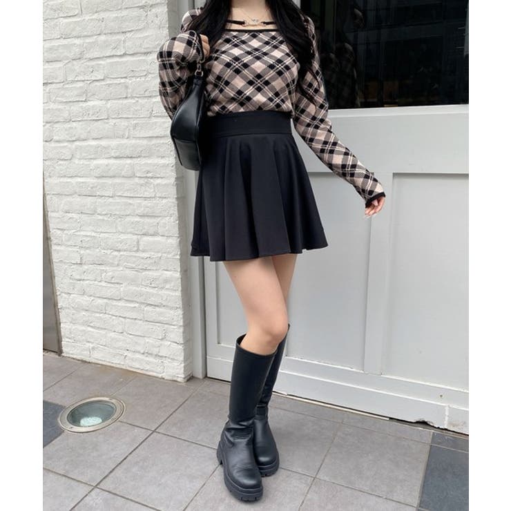 Backリボンフレアスカパン | INGNI  | 詳細画像5 