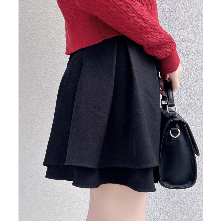 BackレースUPタックフレアスカート | INGNI  | 詳細画像6 