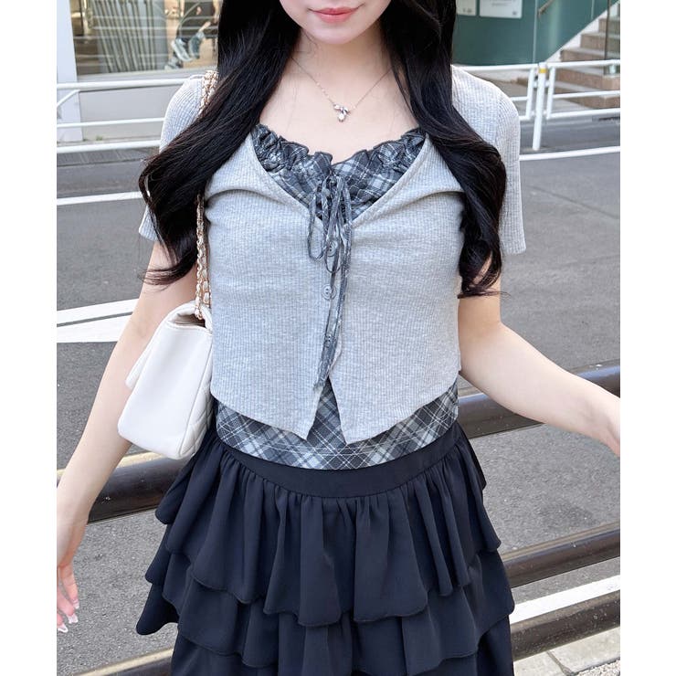 レイヤードカーデトップス | INGNI  | 詳細画像17 