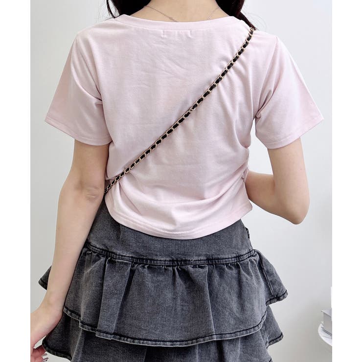 ハートレース抜きサイドギャザーT | INGNI  | 詳細画像12 