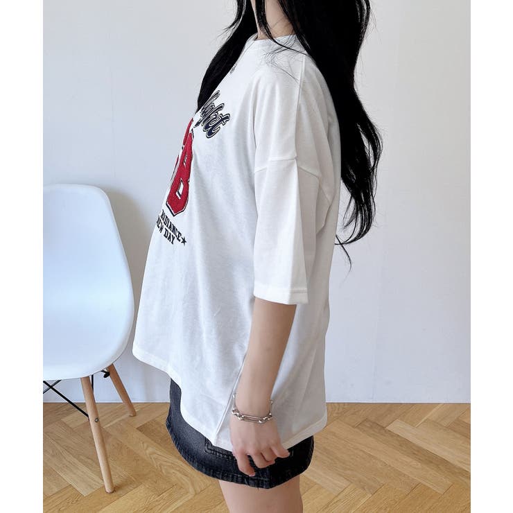 ナンバリングロゴチュニックT | INGNI  | 詳細画像3 