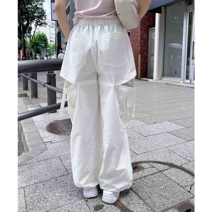 定価17000円◆新品タグ付き◆ヤマダヤ◆ リブスリットカーゴパンツ サイドスリットカーゴパンツ／A｜INGNI(イング) 公式通販