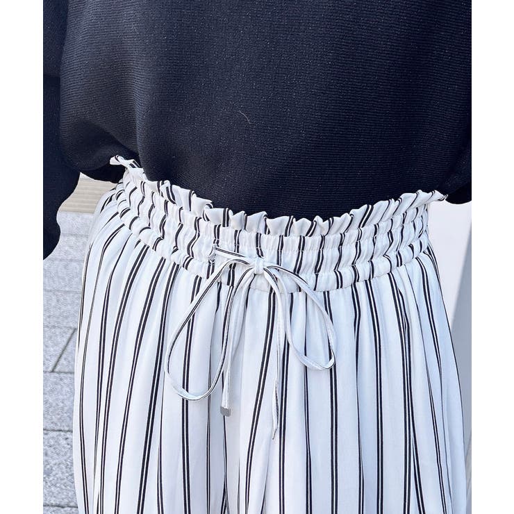 INGNI セットアップ　大人女子　イング　ストライプ　タイト　パンツスーツ INGNI セットアップ 大人女子 イング ストライプ タイト パンツ