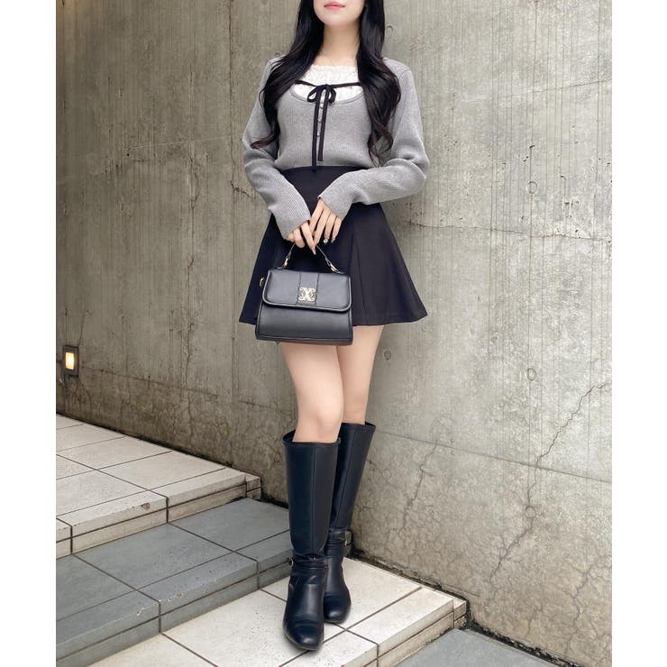 12Gフロントレースドッキングニット | INGNI  | 詳細画像12 